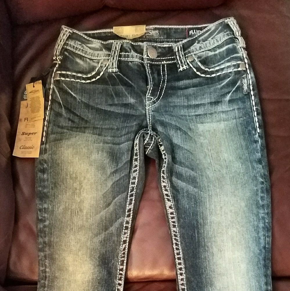 Silver Skinny Jeans *NEW*